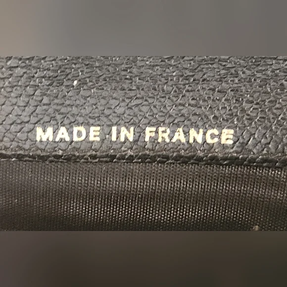 Vintage CHANEL Sevruga Caviar CC Yen  Wallet - Picture 10 of 15